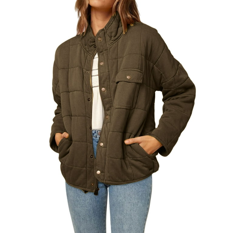 Lightweight quilted coat store ladies