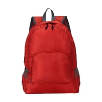 Fashion Style Multifunctional Large Capacity Canvas Four-piece Bag 3packs Travel Backpack Red