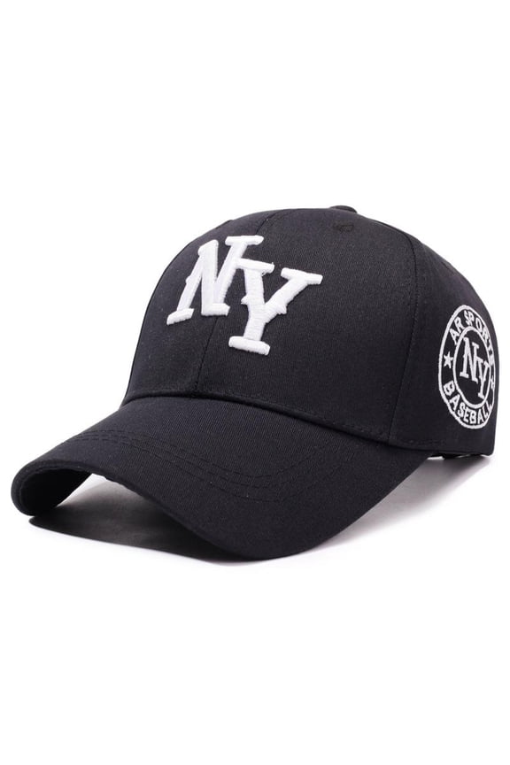 Fashion Summer Letter Embroidered Baseball Cap Snapback Hat | Adjustable Sun Protection & Lightweight Design | Stylish Duckbill Shape for Men & Women | Perfect for Travel, Sports & Daily Wear