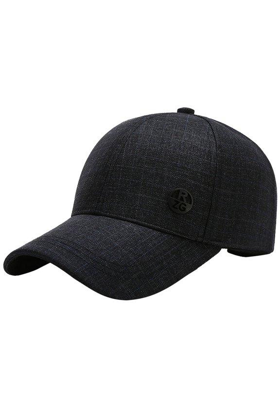 Fashion Summer Outdoor Men Baseball Hat Sun Shade Casual Accessory (Black)