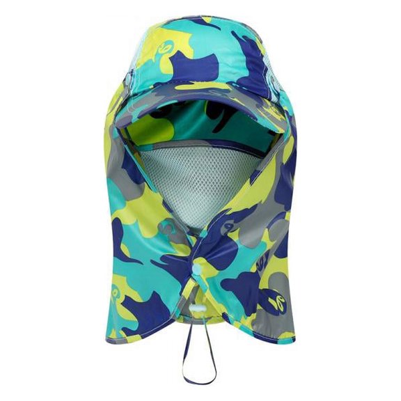 Fashion Summer Outdoor Sun Protection Fishing Cap Neck Face Flap Hat Wide Brim