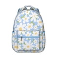 thumbnail image 1 of "Fashion Sunflower Floral Backpack for Women - Extra Large Capacity College Bag with Laptop Compartment, Stylish Wildflowers Pattern, Comfortable Shoulder Straps", 1 of 6