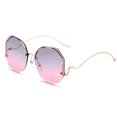 thumbnail image 1 of Fashion Sunglasses Women Metal Female UV400 Vintage Ladies Stylish Design Oversized Square Sunglasses For Women, 1 of 10