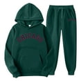 thumbnail image 1 of Fashion Sweat Suits For Men Letter Printing Long Sleeve Sweatsuits Hoodie And Pants, 1 of 1