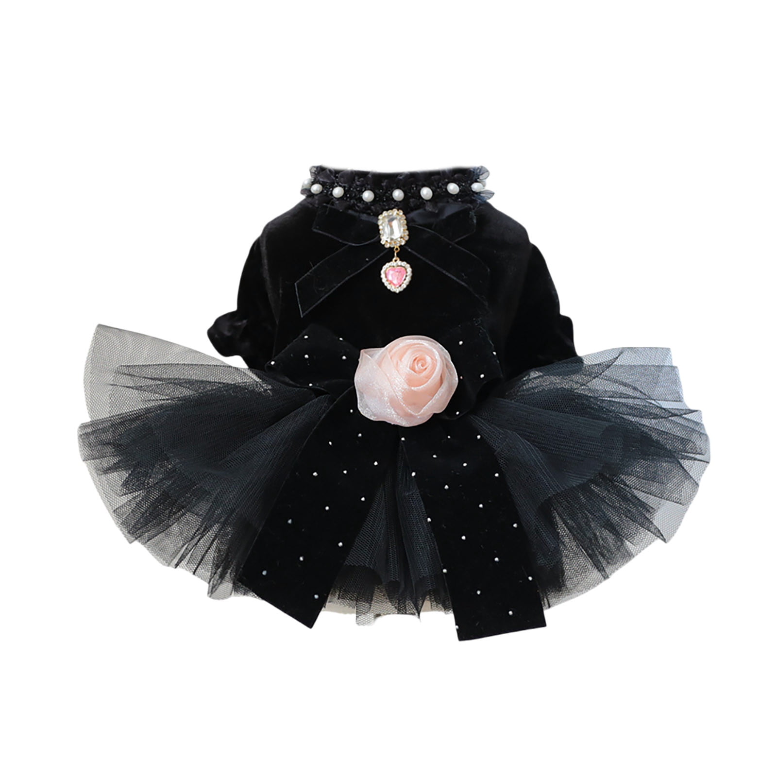 Fashion Sweet Puppy Dog Blingbling Princess Skirt Pet Dog Lace Cake ...