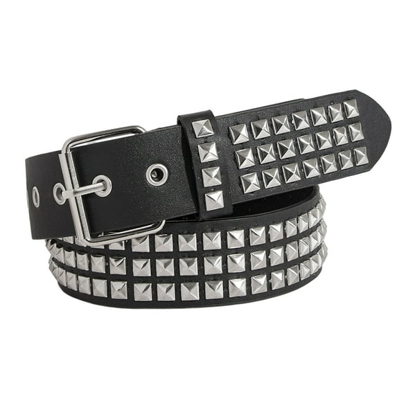 Fashion Teens Studded Decors Belt Adjustable Waist Straps for Dresses Shirt
