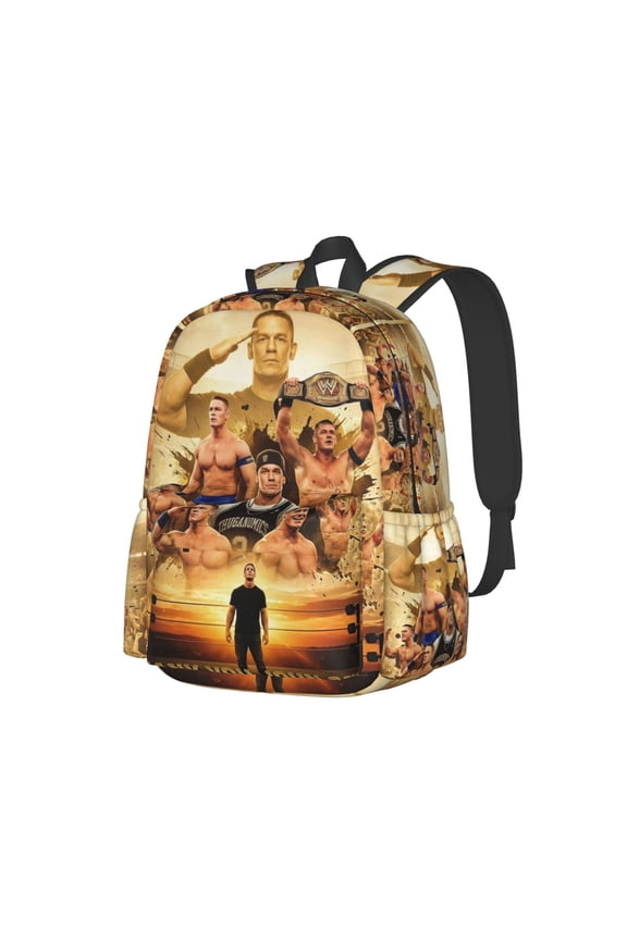 Fashion Thank You John Cena Backpack High Quality Lightweight Large Capacity Bookbag Schoolbag Daypack Backpacks Shoulder Bag