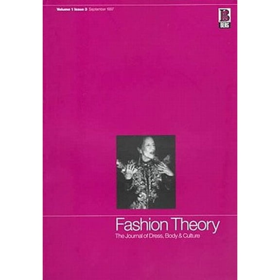 Pre-Owned Fashion Theory: Volume 1, Issue 3: The Journal of Dress, Body and Culture (Paperback 9781859739426) by Valerie Steele, Steele (Editor)