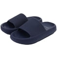 thumbnail image 1 of Fashion Thick Bottom Slippers For Women Indoor Soft Platform Home Sandals Shower Bathroom Slippers Couple Beach Shoes, 1 of 6