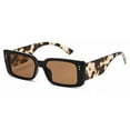 thumbnail image 1 of Fashion Thick Frame Square Sunglasses Retro Mens Women Hip Hop Shade Glasses, 1 of 4