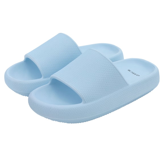 Fashion Thick Platform Slippers Women Men Soft Pillow Sandals Non-Slip Shower Shoes Bath Slippers Summer Beach Slides
