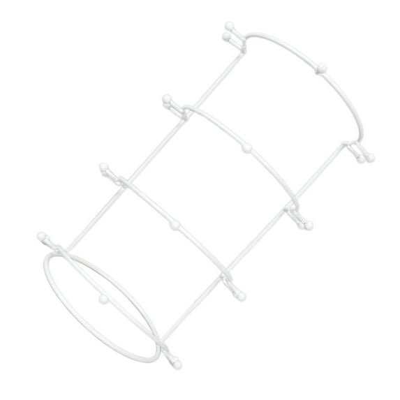 Fashion Tiara-Crown Headband Display Rack Gold/White Metal Princess Crown Stand