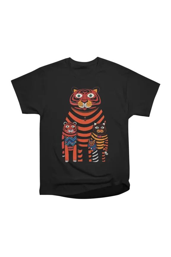 Fashion Tiger Stripes T-Shirt Tee Gift For Him Merch For Her Apparel For Friend