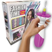 Fashion Time Locksy Locks Hair Bling Wand for Girls   Style Colorful Ribbons with Easy Hair Tool Kit