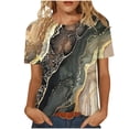 thumbnail image 1 of SHE IS Fashion Tops for Women Trendy Summer Summer Shirts for Women Petite Button down Blouse for Women Short Sleeve Summer Tank Tops for Women 2026 Loose Fit, 1 of 6