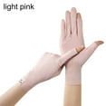 thumbnail image 1 of Fashion Touch Screen Breathable Spring Summer Mittens Thin Gloves Driving Gloves Women Gloves LIGHT PINK, 1 of 8