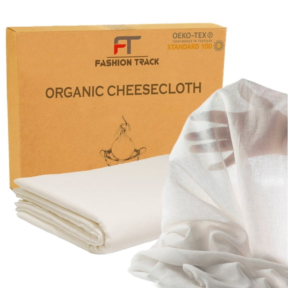 Muslin White Fabric (10 Yard) 55 Inch 100% Cotton Cheesecloth | Fab Fabric LLC