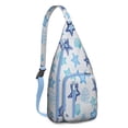 thumbnail image 1 of Fashion Travel Sling Bag Starfish Crossbody Bag for Travel Adjustable Lightweight Travel Hiking Casual Daypack for Young People, 1 of 4