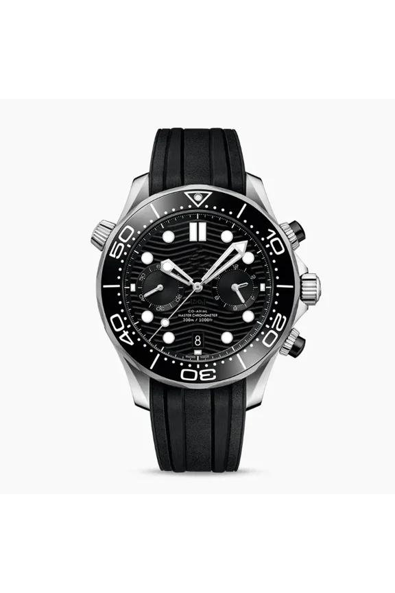 Fashion Trendy Men's Watch with Rotating Bezel Sports Waterproof Night Light Calendar Men's Quartz Watch Chronograph Automatic Watch Waterproof Luxury Dress Watch Moon Phase