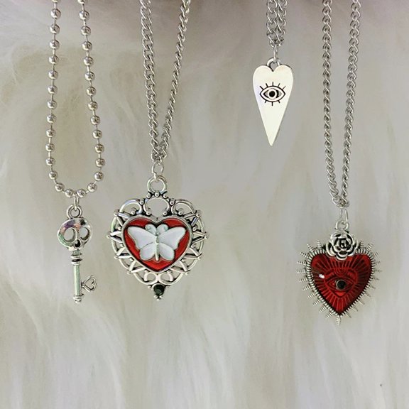 Fashion Trendy Punk Goth Style Necklace