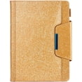 thumbnail image 1 of Fashion Trendy Retro PU Tablet Case with Holder Card Slots for iPad Air 1 2 3 4 5 Pro 10.5 11 12.9 inch Exquisite Full Body Rugged Durable Shell(Gold,Pro 11 2018), 1 of 8