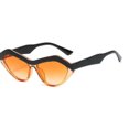 thumbnail image 1 of Womens Triangle Sunglasses Fashion Cat Eye Frame with UV400 Protection Stylish Sun Glasses for Ladies and High Visible, 1 of 1