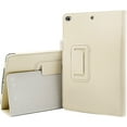 thumbnail image 1 of Fashion Unique Leather Tablet Case with Foldable Holder Cover, for Samsung Galaxy S3 S4 S5e S6 Lite S7 S8 Ultra Plus FE Full Surround Soft Inner Lining Shell(White,S8 Plus 2022 12.4 X800), 1 of 7