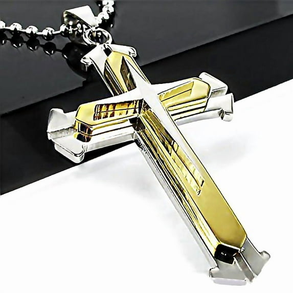 Fashion Versatile Cross Pendant Necklaces For Women Men Hip Hop Creative Temperament Necklaces Jewelry Accessories Gifts