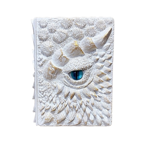 Fashion Vintage Dragon Embossed Resin Cover Travel Diary Notebook Travel Journal