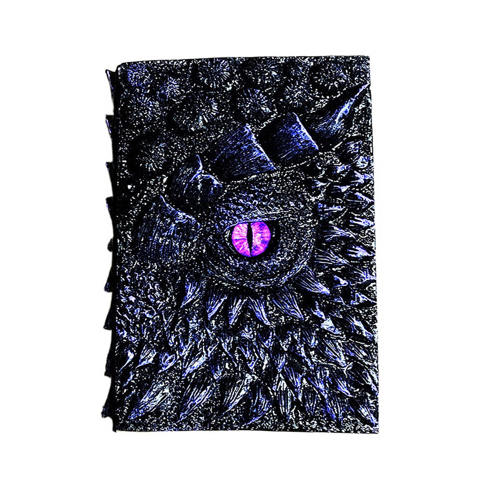 Fashion Vintage Dragon Embossed Resin Cover Travel Diary Notebook Travel Journal