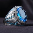 thumbnail image 1 of Fashion Vintage Exaggerated Temperament Ring: Electroplated Alloy Statement Ring for Men and Women, 1 of 4