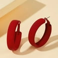 thumbnail image 1 of Fashion Vintage Fluorescent Paint Lacquered Ear Hoop Multicolor Earrings Mother's Day Birthday Anniversary Gifts for Mom Of The Day, 1 of 2
