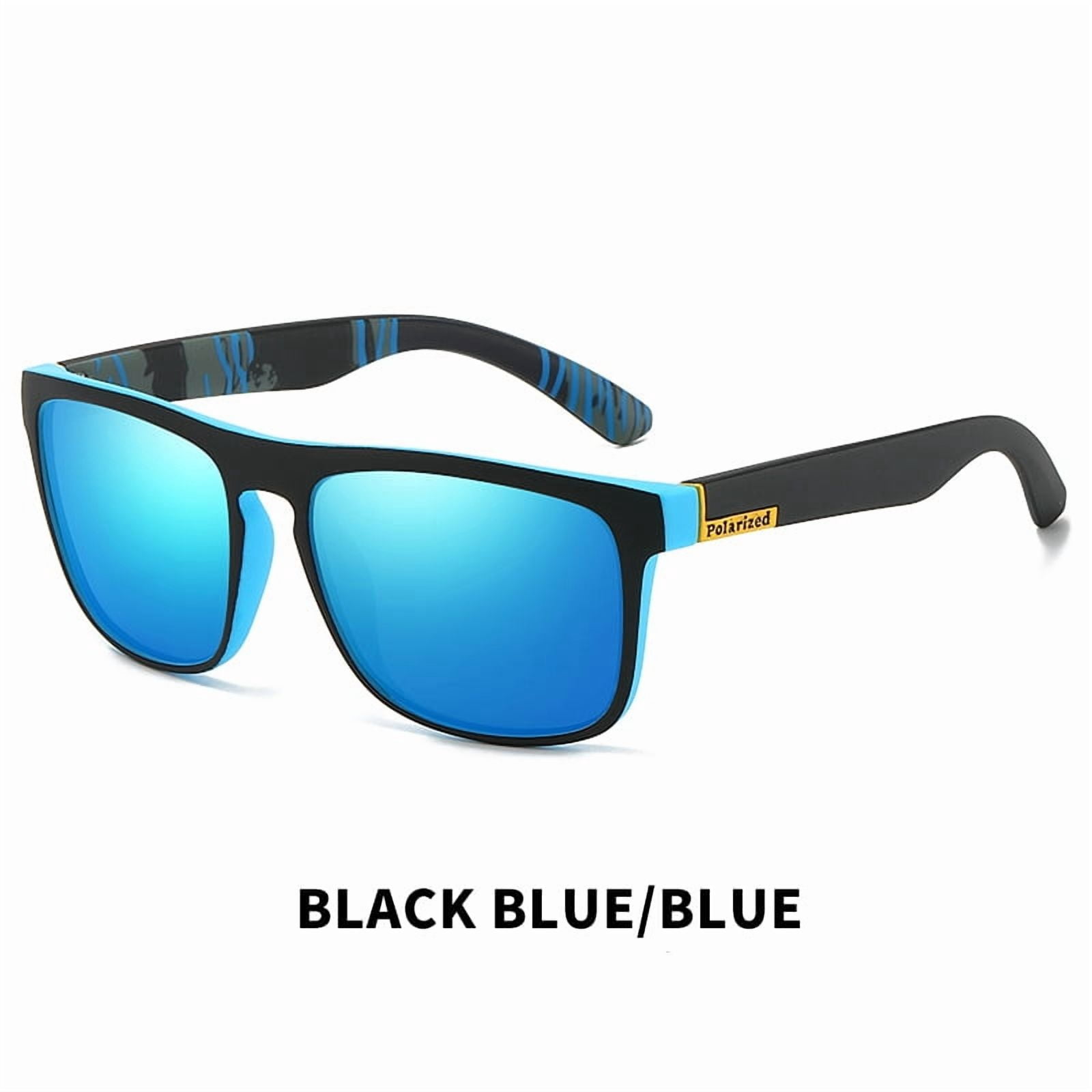 Retro Oversized Square Polarized Sunglasses UV400 Travel Driving Mens Womens Oversized Square Polarized Sunglasses Motor  main image 2