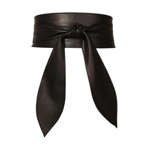 Fashion Waist Belt - Mens Leather Belt Timeless Classic Design with Polished Buckle for Daily Wear and Attire