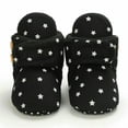 thumbnail image 1 of Fashion Warm Baby Girls Boys Toddler Pram Shoes Lined Boots Baby Snow Booties Crib Shoes BLACK M, 1 of 8