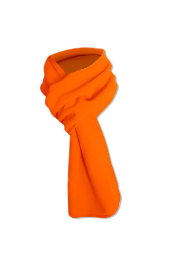 Fashion Warm Fleece Scarf Soft Lightweight Shawl Solid Color in Autumn Winter