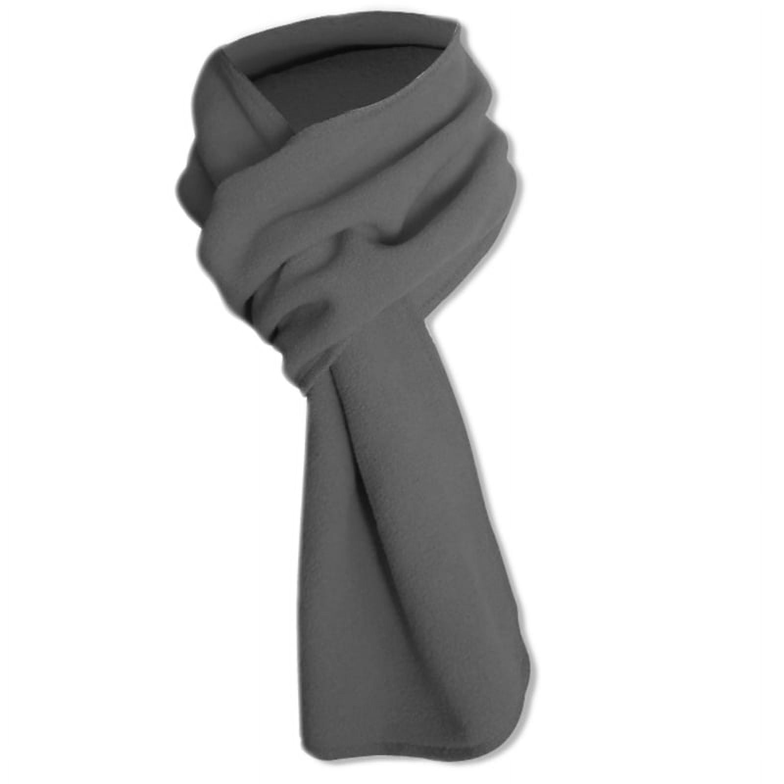 Fashion Warm Polar Fleece Scarf, Soft Lightweight Shawl in