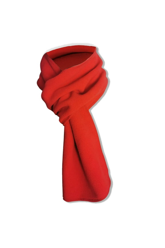 Fashion Warm Fleece Scarf Soft Lightweight Solid Color Autumn Winter Scarves Wraps Xmas Gift for Women Men Girls Boys