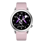 Fashion Watch Constellation dials 36mm Alloy Case Japanese PC21J Quartz Movement Synthetic Leather Watch Pink/Capricornus