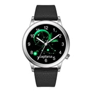 Blekon Collections Womens Fashion Watch | 36mm Alloy Case | Japanese PC21J Quartz Movement | Synthetic Leather Watch BLACK/SAGITTARIUS