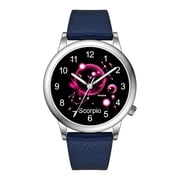 Blekon Collections Womens Fashion Watch | 36mm Alloy Case | Japanese PC21J Quartz Movement | Synthetic Leather Watch BLUE/SCORPIO