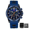 thumbnail image 1 of Fashion Watch For Men Luxury Top Brand Silicone Strap Waterproof Multifunction Sport Quartz Wrist Watches Relogio Masculino 0351, 1 of 1