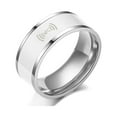 thumbnail image 1 of Fashion Waterproof Android Phone Equipment Technology Intelligent Smart NFC Finger Ring Wearable Connect WHITE 13, 1 of 8