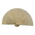 thumbnail image 1 of Fashion Wedding Hand Fragrant Party Carved Folding Fan Chinese Wooden Vintage Hollow Antiquity D, 1 of 6