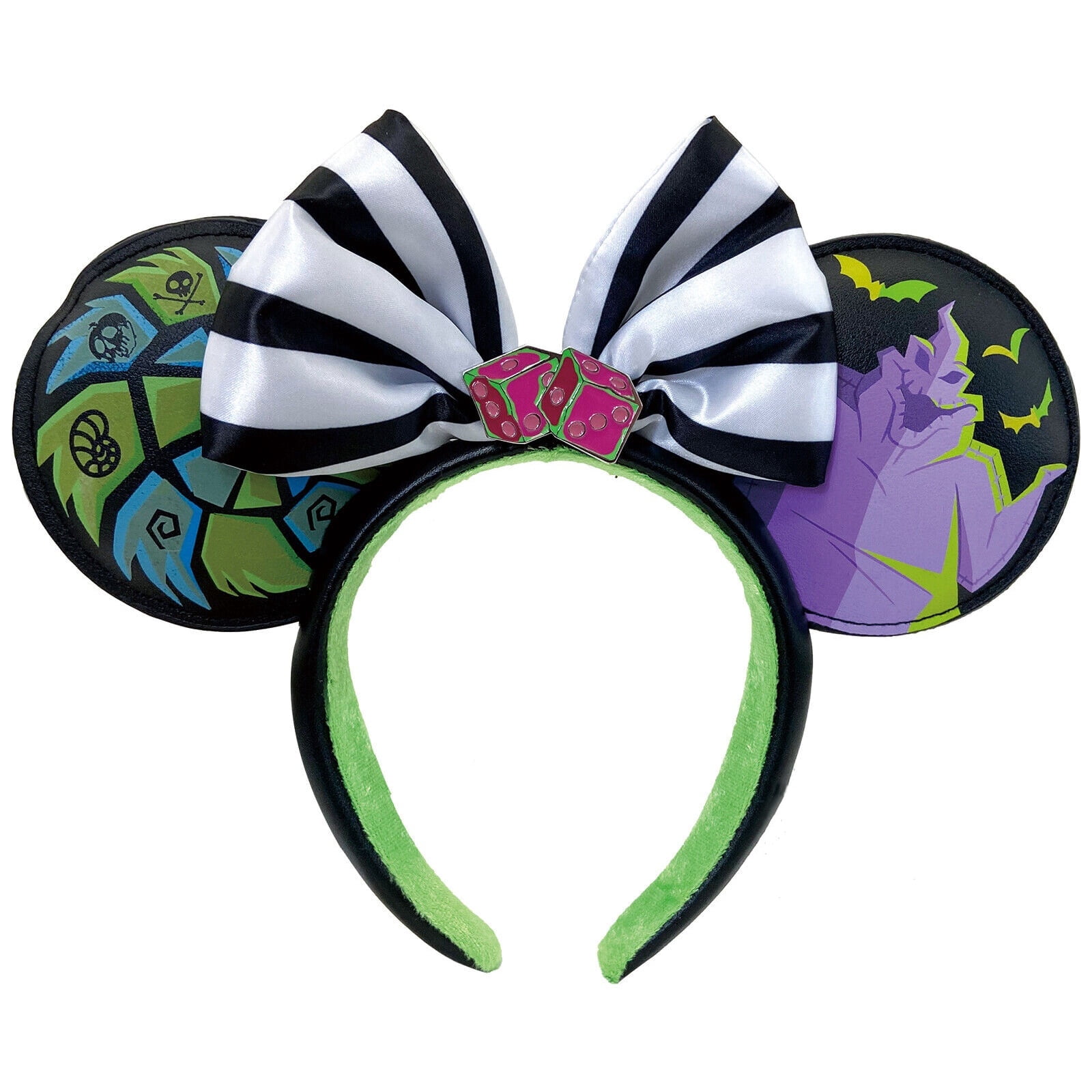Black Bow Minnie Ears Headband with Purple Band Amazon.com: CLGIFT Purple Mickey Ears: flexible headband, 5  main image 4