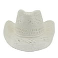 thumbnail image 1 of Fashion Wide Sun Straw Hat Foldable Casual Cap For Women And Men, 1 of 2
