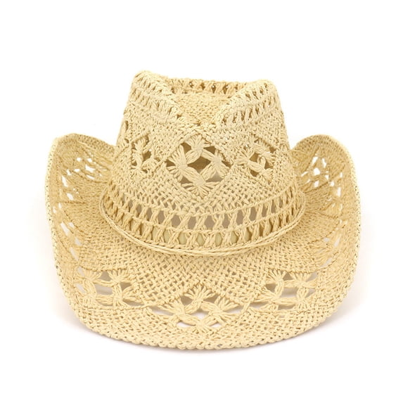 Fashion Wide Sun Straw Hat Foldable Casual Cap For Women And Men