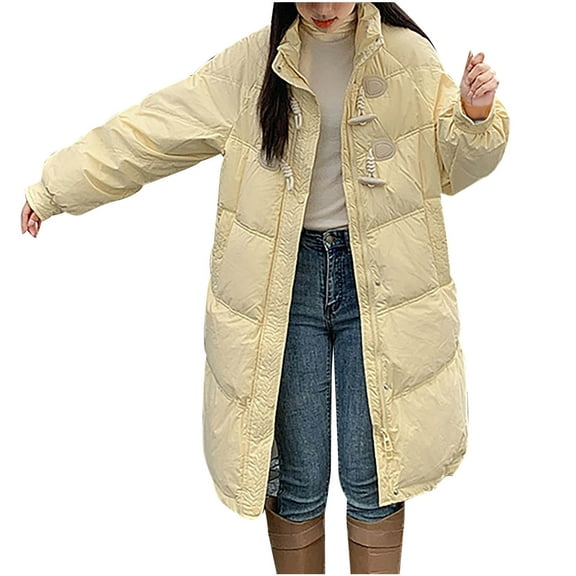 Fashion Winter Warm Jackets for Womens Plus Size Casual Solid Color Short Sleeved Hooded