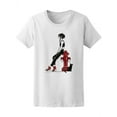 thumbnail image 1 of Fashion Woman Black Cat Sketch Tee Women's -Image by Shutterstock, 1 of 2