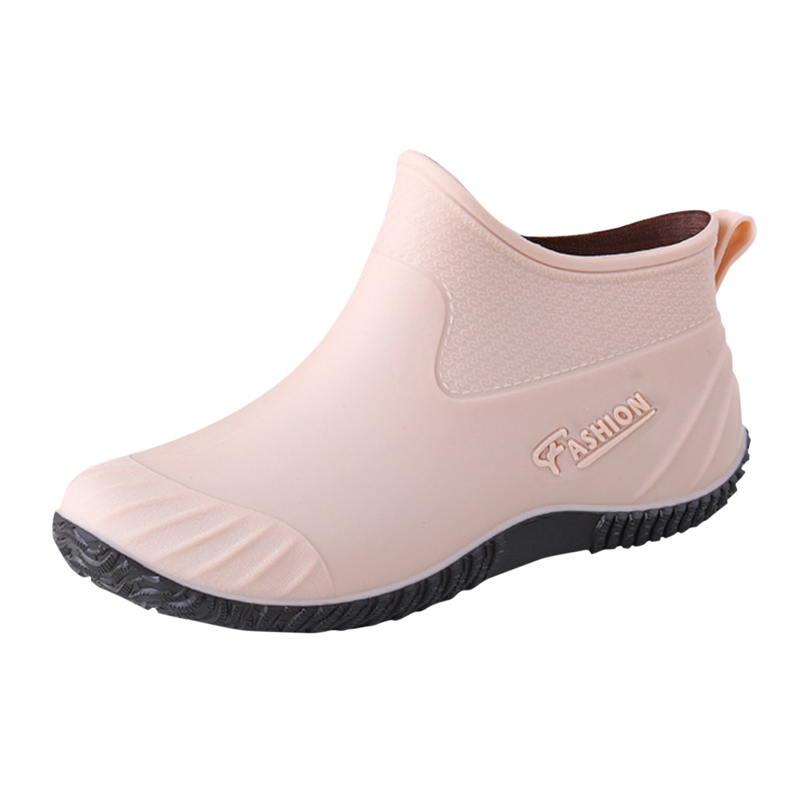 Fashion Woman Rain Shoes Outdoor Waterproof Women's Ankle Garden Boots ...